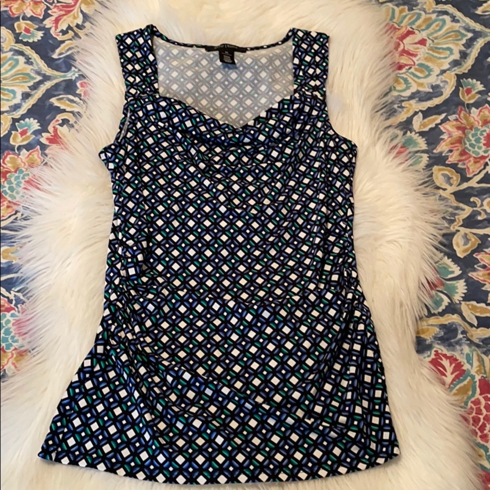 White House Black Market cowl neck tank
